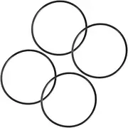 4pcs Water Filter Silicone Rings Compatible with Reverse Osmosis Membrane Housing Essential Water Purifier Part for Household Water Systems