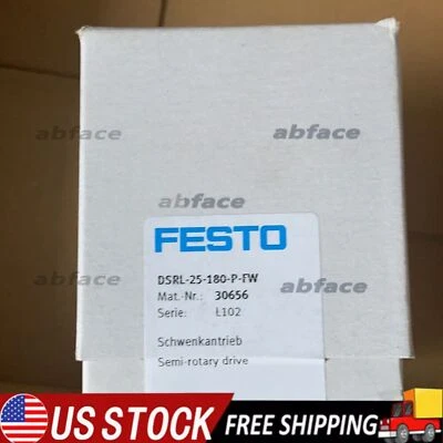 New FESTO 30656 DSRL-25-180-P-FW Pendulum Cylinder Fastd Shipping