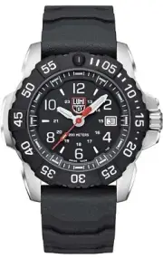 FACTORY LUMINOX N SEAL STEEL MILITARY DIVE BLACK STRAP MEN'S WATCH XS.3251.CB
