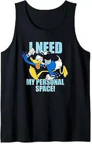 [Disney] Mickey and Friends Donald Duck I Need My Personal Space Tank Top