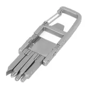 Keychain Multitool 12 In 1 Folding Multi Tool Stainless Steel Outdoor Screw