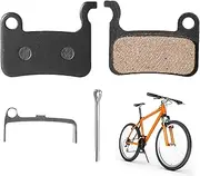 Resin Bike Disc Brake Pads - Low Noise Disc Brake Pads - Stable Bike Brake Pad with Added Protection and High Hardness for Mountain Road Bike