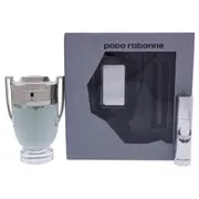 Invictus Dont Play Win by Paco Rabanne for Men - 2 Pc Gift Set 3.4oz EDT Spray , 0.34oz EDT Travel Spray