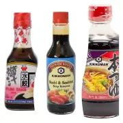 Wei Chuan Sauce, Spicy Dumpling & KIKKOMAN, SAUCE SUSHI & Kikkoman Hon Tsuyu..