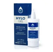 2x Hylo-Gel Lubricating Eye Drops For Severe & Persistent Dry Eyes 10ml