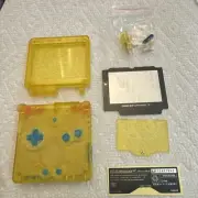 Gameboy Advance SP Clear Yellow Replacement Shell Housing