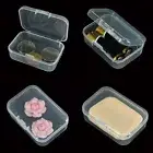 Transparent Storage Box With Lid Clear Collection Container Convenient