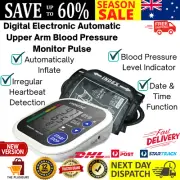 Automatic Blood Pressure Monitor Digital Upper Arm BP Machine Adjustable Cuff