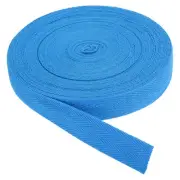 Cotton Twill Tape 3/4" 25 Yards Cotton Ribbon Bias Binding Tape Deep Lake Blue