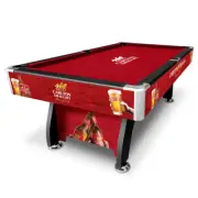 A Man & His Cave Carlton Draught 7ft MDF Pool Snooker Billiards Table/Balls Set