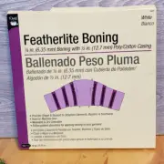 Dritz FEATHERLITE BONING - White - 12 Yards - 565R