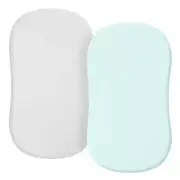 Jersey Knit Soft Bassinet Sheets Fitted for Baby Boy Girl, Stretch to F