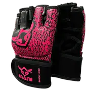 BLACK & Pink KIDS MMA GLOVES