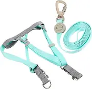 COSMEVIVI Dog Harness Leash Set Escape Proof Design Adjustable Leash for Small to Large Dogs Outdoor Walking