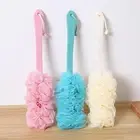 Shower Brush Hanging Hole Soft Skin Exfoliating Shower Back Scrubber Simulated