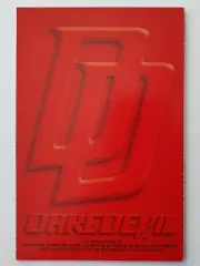 Daredevil fold out promotional postcard (Avant 2002)