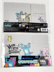 JAPAN Stationery storage box DISNEY CHARACTER sullivan mini cardboard GIFT box