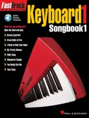 FastTrack Keyboard Songbook 1 Level 1 Music Instruction Book and CD 000697288