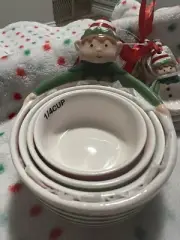 Cute Elf Measuring Cups &Spoons Cute New Holiday Time