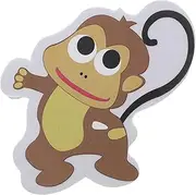 Angoily Cute Monkey Dry Erase Erasers for Sponge Classroom Wipers Soft Magnetic Animal Shaped Cleaners for Whiteboards Office School Essentials