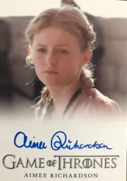 Game Of Thrones Season 4 Auto - Aimee Richardson
