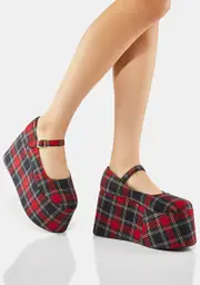 Make Me Stare Platform Mary Janes
