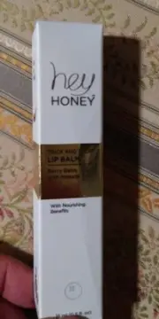 Hey Honey Trick and Treat Lip Balm Berry Balm with Natural Tint Full Size