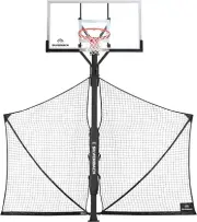 Basketball Yard Guard Defensive Net System Rebounder with Foldable Net and Arms