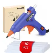 Mini Hot Glue Gun 10pcs Glue Stick Hot Glue Gun Set For Quick Repair Artist D...