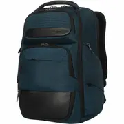 Targus HeritageLuxe TBB65602GL Carrying Case (Backpack) for 38.1 cm (15") to 40.6 cm (16") Notebook - Blue - RFID Resistant - Leather Body - Shoulder