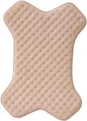 Indestructible Dog Bed | Cute Bone Shape Puppy Mattress Machine Washable | Non-Slip Chew Proof Dog Bed Wear-Resistant Pet Sleeping Pad for Living Room