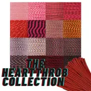Paracord Planet | Heart Throb 550 Paracord Type III | 10-foot Hank |