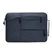 Waterproof Laptop Sleeve Carry Case Cover Bag MacBook Lenovo Dell HP - Grey Blue