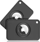 2-Pack Airtag Wallet Holder - Silicone Slim Card Holder for Apple Airtag - Ultra