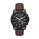 在飛比找遠傳friDay購物優惠-A│X Armani Exchange 溫紳品格三眼計時腕錶
