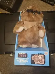 NEW Vintage Star Wars Return of the Jedi Wicket Warrick stuffed Ewok Kenner 1983