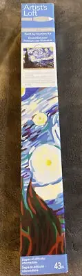 Artist's Loft Easy Mosaic Paint by Number, Van Gogh Starry Night, 20" x 16" 43 P
