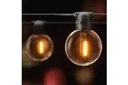 17m Solar Festoon Lights Outdoor LED String Light Wedding Christmas Party