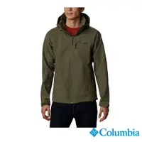 在飛比找PChome24h購物優惠-Columbia 哥倫比亞 男款- 軟殼外套-軍綠 UWE3