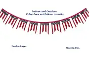 American Flag Bunting Pennant Flag Banner Patriotic Garland 4th of July Decor