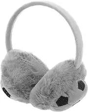[ROMISBABA] Children's Faux Fur Ear Muffs Headwear Cold Weather Warm Earmuff Lovely Earmuff Ear Cover Cartoon Ear Protector Ear Cuff Protective Soccer Earmuff Ear Warmer Plush Blue