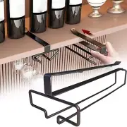 Under Cabinet Wine Glass Holder Stemware Wine Glass Holder Glasses Storage Wine
