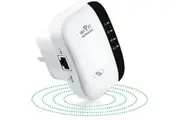 WiFi Extender, Wireless Signal Repeater Booster Up to 6000 sq.ft 25 Devices, Range Long Amplifier with Ethernet Port, Access Point, 1Tap Setup, Alexa Compatible N300(White)