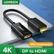 Displayport DP Male to 4K HDMI Female Adapter Converter Video HD Cable UGREEN