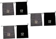Baluue 3sets Hair Dryer Drawstring Bag Set Storage Pouches for Hair Dryers 2pcs*3