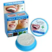 Prim Perfect Thai Natural Herbal Toothpaste Whitening Teeth 25 g