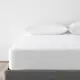 【HOLA】PAB 竹纖維床包式防水防螨床墊保潔墊 雙人