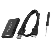 20X MSATA to USB 3.0 SSD Enclosure External Hard Drive Disk Box Storage6987