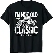 [VidiAmazing] Army Dad, Military Dad or Veteran, I'm Not Old I'm Classic ds080 T-Shirt