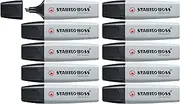 STABILO BOSS ORIGINAL Pastel - Box of 10 - Dusty Grey